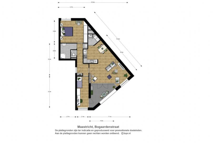 Afbeelding Bogaardenstraat 8 B01, 6211 SP Maastricht : 5